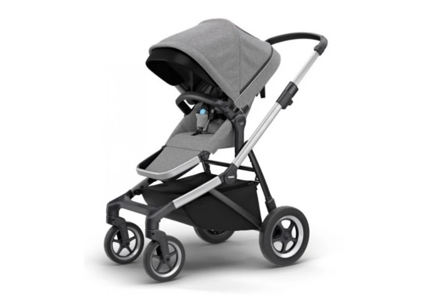 Coche thule sleek grey melange001.webp
