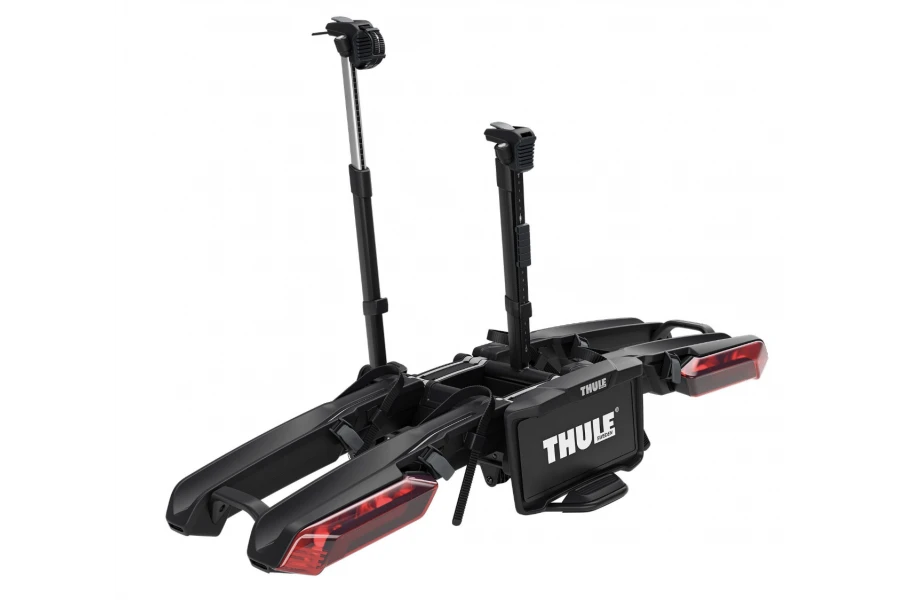 Portabicicletas Thule Epos de enganche para 2 bicicletas con luces